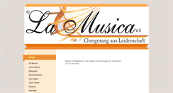 Desktop Screenshot of la-musica-eichelsdorf.de