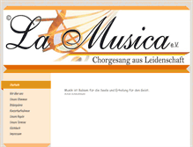 Tablet Screenshot of la-musica-eichelsdorf.de